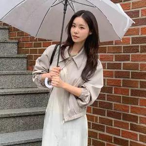 [모어렌] [MADE] 플루얼 코튼 블루종 점퍼 [tjk0458]