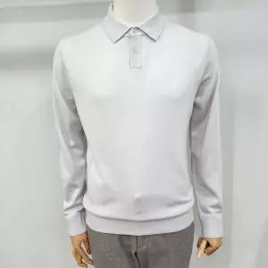 [파렌하이트]캐시미어 카라 긴팔 니트 라이트그레이_U13FL