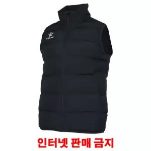 켈미 패딩조끼 일상 런닝 단체복 스포츠 Black 자켓 야상