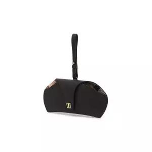 [롯데백화점]닥스 액세서리 [선물포장/쇼핑백동봉]블랙 DD로고 가죽 안경케이스 겸 참장식 DCHO6E240