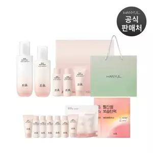 [CJ단독]  빨간쌀 보습탄력 에센스 에멀젼 2종 세트