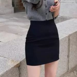 미니스커트 베이직 정장 하이웨스트 슬림 스커트 치마 (WFK7HIR)