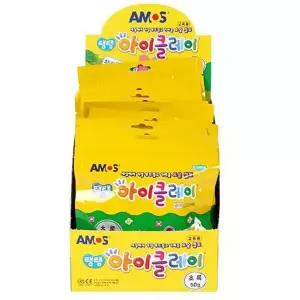 아모스 아이클레이 파우치 50g 10개입 1상자세트