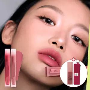 3CE Velvet Lip Tint Plush 벨벳 립 틴트 플러쉬 1+1[증정]3CE 미니 틴트 1.5g(랜덤) +벨벳파우치 키링-레
