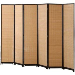 접이식 칸막이 병풍 파티션 가림막 식당 대나무 일식집