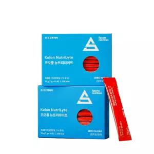 코오롱제약 뉴트리라이트 전해질워터 10포 제로 무설탕 비타민 수분충전
