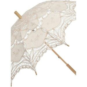 레이스 양산 고스룩 공주 프레 직경 화이트 소품 중세 의상 근대 55cm
