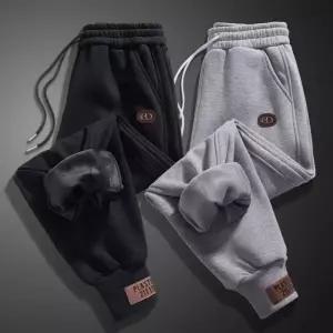 겨울 융기모 조거팬츠 방한 트레이닝바지 2XL~5XL 방풍 남성 추리닝 바지 노가다용