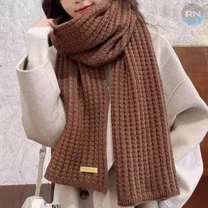 여성 니트 머플러 두꺼운 겨울 목도리 따뜻한 패션 소품