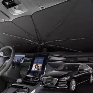 제네시스 자동차 앞유리 선바이저 색칠하기 차량용햇빛가리개 운전석햇빛가리개