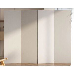 무지병풍 4폭 접이식 폭높이개 흰색 파티션 높이 종이 가벽