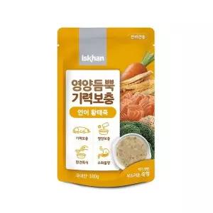 이스칸 영양듬뿍 기력보충 독 연어 황태죽 80g