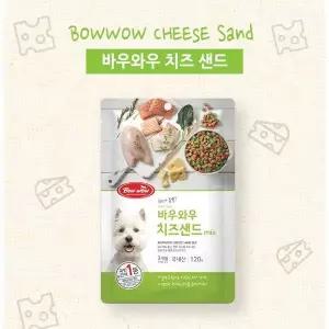 바우와우 치즈샌드 믹스120g