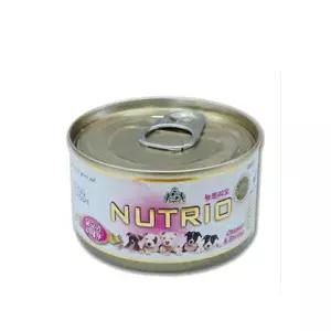 뉴트리오 강아지 캔 닭고기 새우 100g
