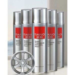 자동차 휠 셀프 도금 스크레치 스프레이 락카 페인트 페인팅