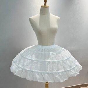스커트 드레스 속치마 페티코트 와이어 패티코트 볼륨