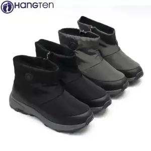 행텐솔로몬 남성 남자 여성 여자 겨울 방한화 털 신발 롱패딩 방한 부츠 미들 보온