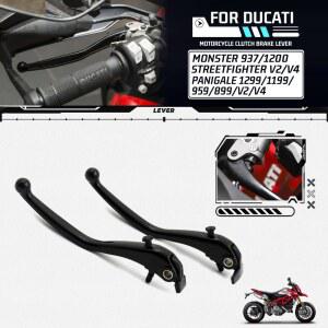 Monster 937/950/1200 1199 1299 959 Panigale V4 V2 Streetfighter XDi el 오토바이 브레이크 핸들 클러치