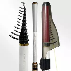 다자히노 마스터플렉스 500 화이트 카본 릴낚시대 감성돔 벵에돔 바다 찌낚시