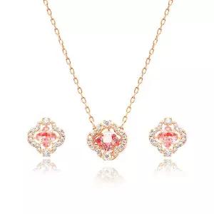 [브랜드 주얼리   패션액세서리] SPARKLING DANCE 귀걸이 목걸이 세트 5516488 