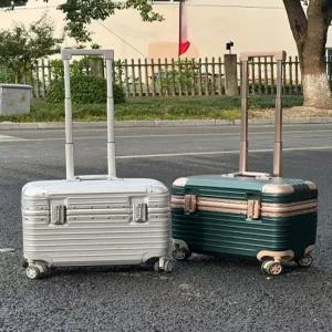 승무원캐리어 기내용캐리어 위로열리는 가로형 여행용 카메라가방 둥근모서리형 파일럿 여는 하드