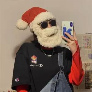 [텐바이텐]산타 얼굴 모자