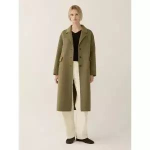 갤러리아 [겨울]싱글 쓰리버튼  핸드메이드 롱 코트