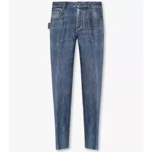 [보테가베네타]BOTTEGA VENETA 보테가베네타 데님 프린트 실크 팬츠 (735547 V30K0 3399)