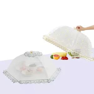 촘촘망사 원터치 상보 밥상포 상포 반찬보 밥상보 밥상 덮개 상 보자기 반찬 음식 커버 식탁