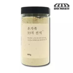 태평선식 온가족 33곡 선식 800g x 1통 식사대용 아침대용 간편식 대용식 미숫가루 곡물가루 쉐이크