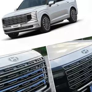 전면 그릴 방충망 포인트 커버 팰리세이드 LX3 호환