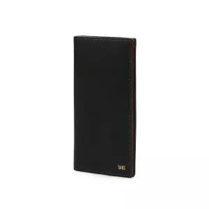 [롯데백화점]닥스 액세서리 [선물포장/쇼핑백동봉] 소프트투톤 소가죽 블랙 장지갑 DBWA6E705