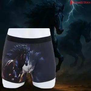 제임스딘 남자 폴리스판 동물 프린팅 드로즈 팬티 1매입 D2BB