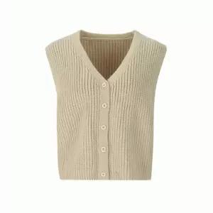 [숲]SOUP 브이넥 오픈형 니트 조끼()_K SBAVK31