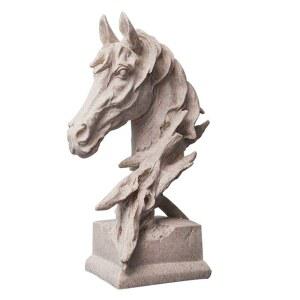 말머리 조각상 빈티지 전시 사무실 말동상 대형 모형 작은