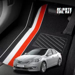 그랜저 HG 하이브리드 뉴코일 트랩 디자인 슬림 카매트 바닥 발판 발매트