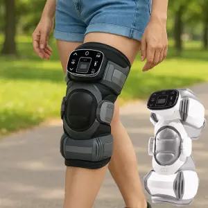 Triaina 지압 온열 진동 EMS 4in1 무릎마사지기/저주파안마기 팔꿈치안마기 무릎찜질기 어깨마사지기