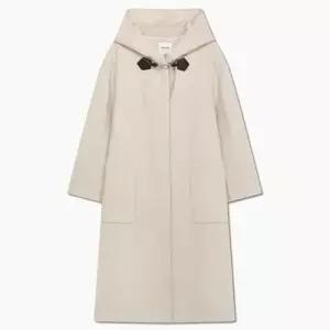 [롯데백화점]시스티나 핸드메이드 아웃포켓 후드 롱 코트