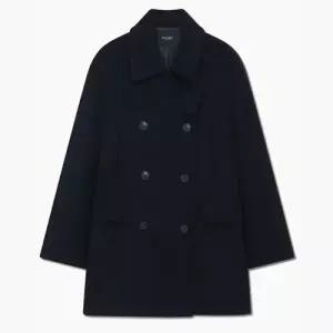 [롯데백화점]시스티나 핸드메이드 하이넥 더블 하프 코트