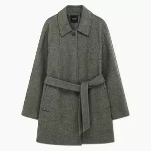 [롯데백화점]시스티나 하프기장 레글런 벨티드 코트