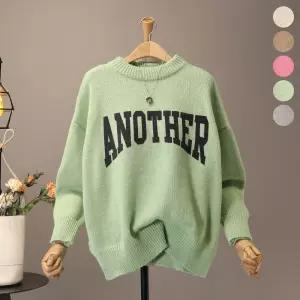 [모노시크] 투타렌 라운드 어나더 트임 니트_MNKT279