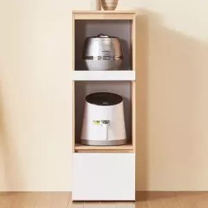(착불) 치즈 400 주방 전자 렌지대 밥솥 다이 수납장 밥통 정리대 렌지장