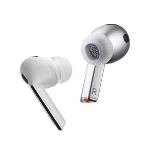 갤럭시 버즈 3 프로용 AZLA SednaEarfit MAX - 프로 이어 팁 삼성 프리미엄 실리콘 이어버드 SMAPP 인증 노이즈 캔슬링(팬텀 블랙, M)