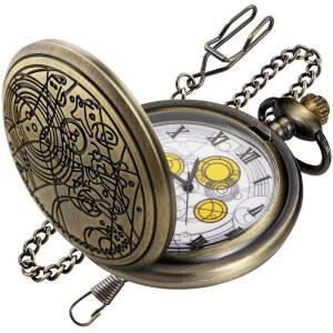 남성용 리얼푸 쿼츠 포켓 워치, 체인이 달린 화이트 로만 디지털 다이얼 워치