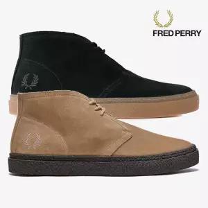 [프레드페리](타임스퀘어점패션관)남성 프레드페리(FRED PERRY) 홀리 스웨이드 가죽 스니커즈 2종 SFPM2...