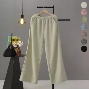 [모노시크] 아이블 포그니 기모 와이드 밴딩 팬츠_MNPT001
