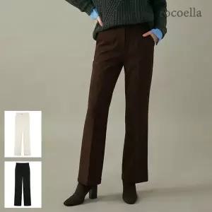 [로코엘라] 벨로안 기모 안감 세미 부츠컷 팬츠