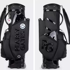 바퀴형 캐디 백 여성 참고 스탠드 스탠드백 가방 블랙