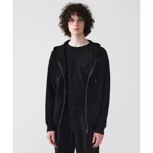[하프클럽/에스티코]후드 집업 가디건 (오버핏) (블랙) SKGUC71