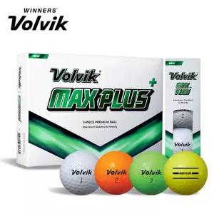 볼빅 맥스플러스 경량 플로팅볼 3피스 골프공 1더즌12구 VOLVIKMAXPLUSWHT